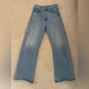 MOTHER Lasso Sneak Women Jeans - Light Blue